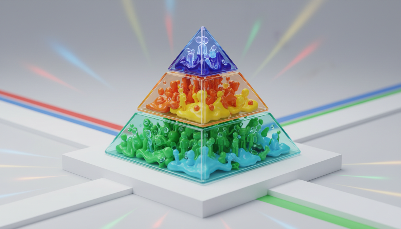 Mô Hình Kim Tự Tháp Thị Trường: Đánh Chiếm 97% Bỏ Quên